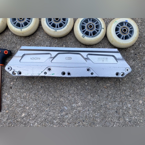 Iqon AG 90 Inline skate frame set - Picture 4 of 5